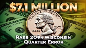 Rare 2004 Wisconsin State Quarter Error Worth $7.1 Million